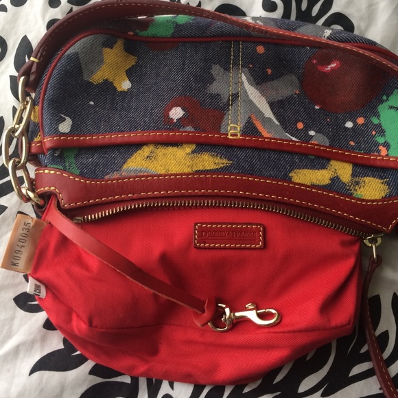 DOONEY & BOURKE Splash Small Banana Baguette - Picture 3 of 4